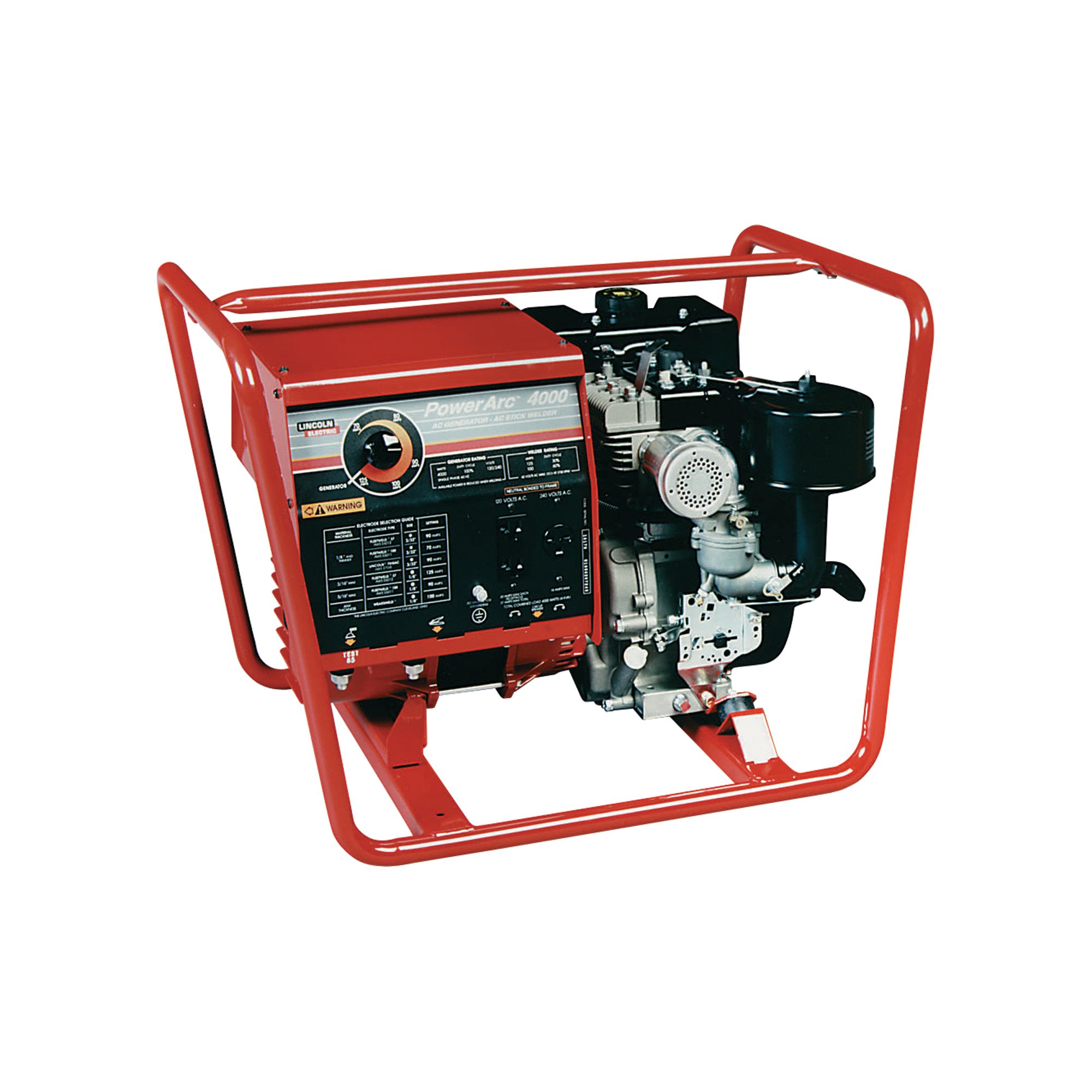 Welder/Generator Delivers 125 Amps or 4000 Watts